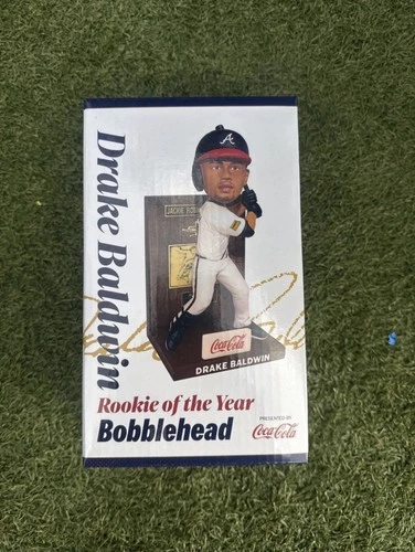 Drake Baldwin Rookie of the Year Bobblehead Atlanta Braves Baseball 3/31/25