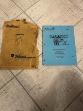 Manuale Originale Flipper Williams Road Show 