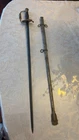 Antique Civil War Cavalry Sword US Model 1840 Clauberg Solingen Original Sheath