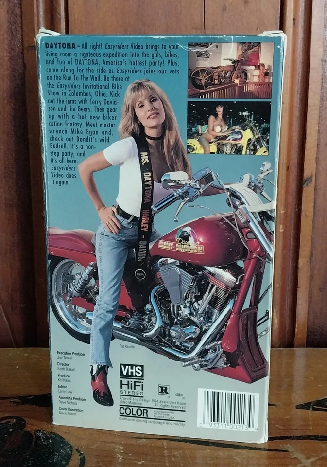 1994 Easyriders Video Magazine DAYTONA SPECTACULAR VHS Bikers & Bikini BABES #21 - Image 2 of 4