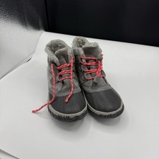 Sorel Gray Out N About Gray Duck Boots Snow Girls