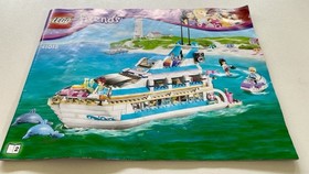 Lego Friends 41015 &ldquo;Dolphin Cruiser&rdquo; With Both Manuals No Box