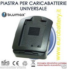 Piastra Ricambio BLUMAX Carica Batterie per CANON NB-2L NB-2LH EOS 350D 400D 