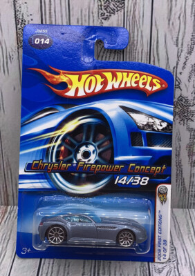 Hot Wheels 2006 First Editions Chrysler Firepower Concept Diecast Car #14/38 New