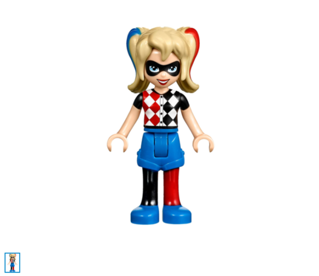 lego harley quinn minifigure