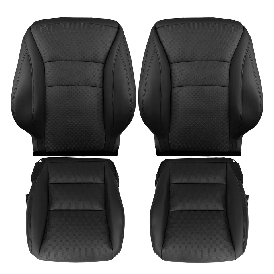 Driver Passenger Replacement Seat Cover Black For 2013-2017 Honda Accord - Imagem 3 de 4