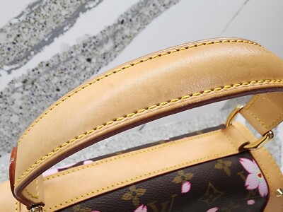 LOUIS VUITTON 2003 Cherry Blossom Sac Retro PM Takashi Murakami