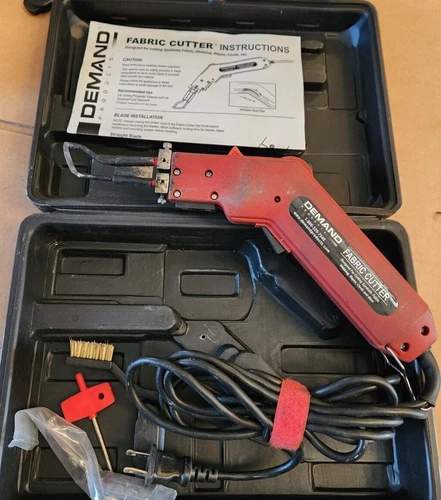 Demand Fabric Cutter Hot Knife for Foam Webbing Rope Sails Works Free Shipping