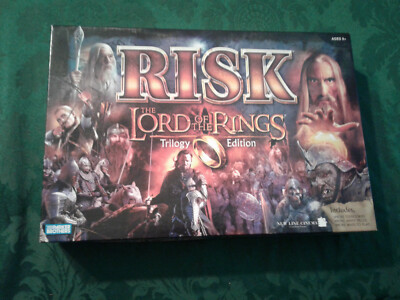 The Lord Of The Rings Risk Trilogy Edition without Ring Open Box