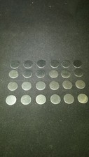9/16" X 0.010 Stainless Steel Blank Discs Stamping Etching 24pcs.
