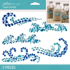 Jolee's Boutique Dimensional Stickers ~ Waves Bling