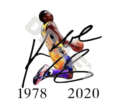 KOBE BRYANT Signature Sticker Decal | eBay