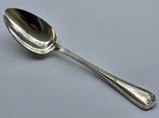 Ancienne CUILLERE DE TABLE de CHRISTOFLE modèle FLEURONS métal argenté 21,5cm