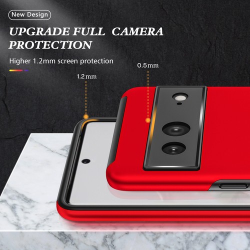 For Google Pixel 7 Pro 6A 8 Shockproof Magnetic Ring Stand Hybrid TPU Phone Case - Picture 4 of 54