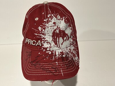 Pro Rodeo PRCA Strapback Hat W/ Autographs Signed Cap Hat