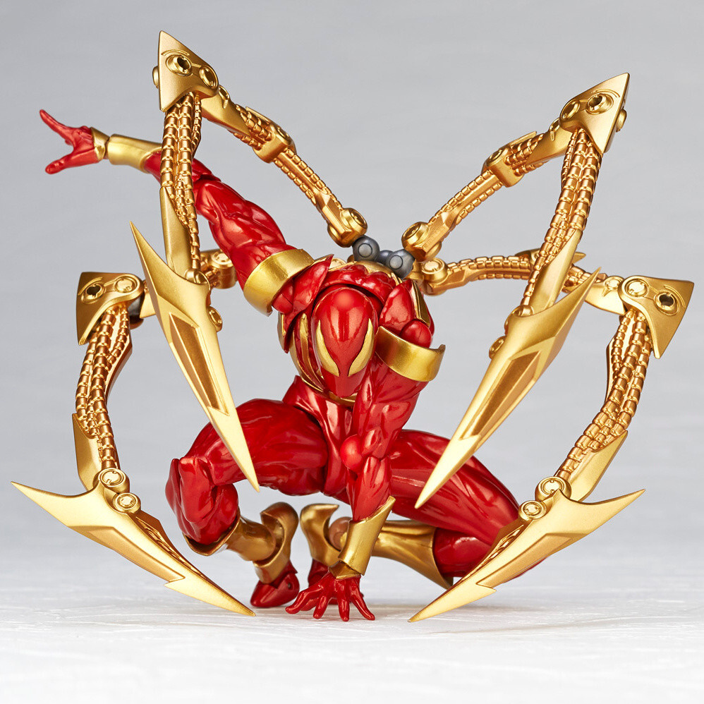 Revoltech Kaiyodo Amazing Yamaguchi Iron Spider Reissue from JAPAN
