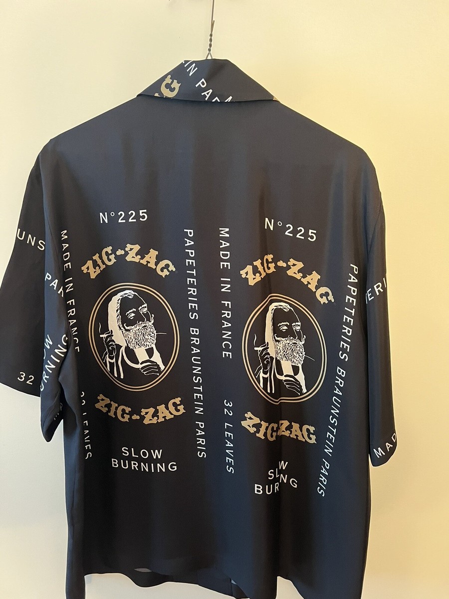 Amiri Silk Shirt Zigzag Exclusive 🔥