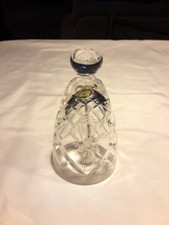 Immaculate Waterford 12 Days of Christmas Crystal Bell 1984- Holly and Lantern