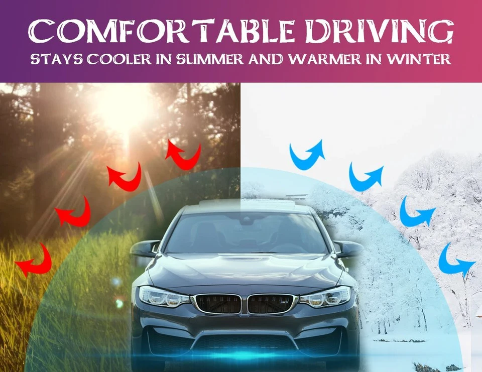 85sqft Sound Deadener 10mm Car Heat Shield Insulation Deadening Mat vs - image 2 of 4