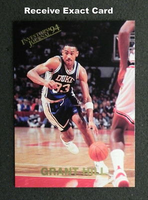 GRANT HILL 1994 Investor's Journal Gold Card #2 ''PROSPECT'' _ EXACT CARD (C)
