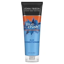 John Frieda Blue Crush For Brunettes Blue Conditioner 8.3fl.oz