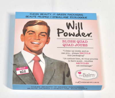 The Balm Will Powder Blush Quad ~ Universal Shades New