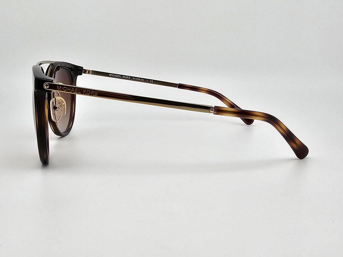 Michael Kors MK2056 lla 327013 Tortoise Gold Frame Brown Lens