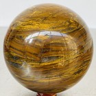 Natural Tiger Eye stone ball quartz crystal ball Reiki healing 3720G — photo 4