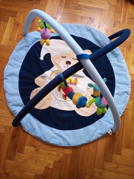 Manta Interactiva (Gimnasio), con Juguetes y Funda