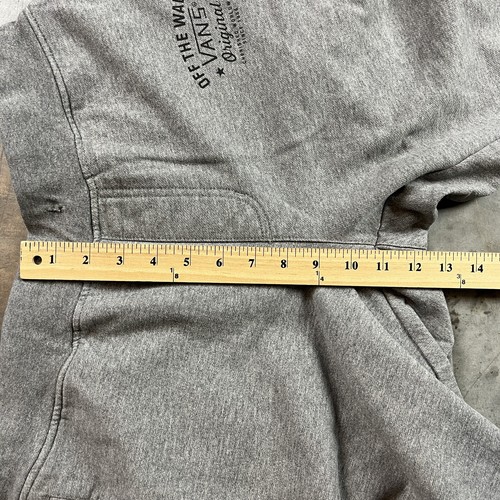 VANS Sweatpants Youth Medium Gray Pullon Comfort Missing Drawstring Preowned - Picture 17 of 20