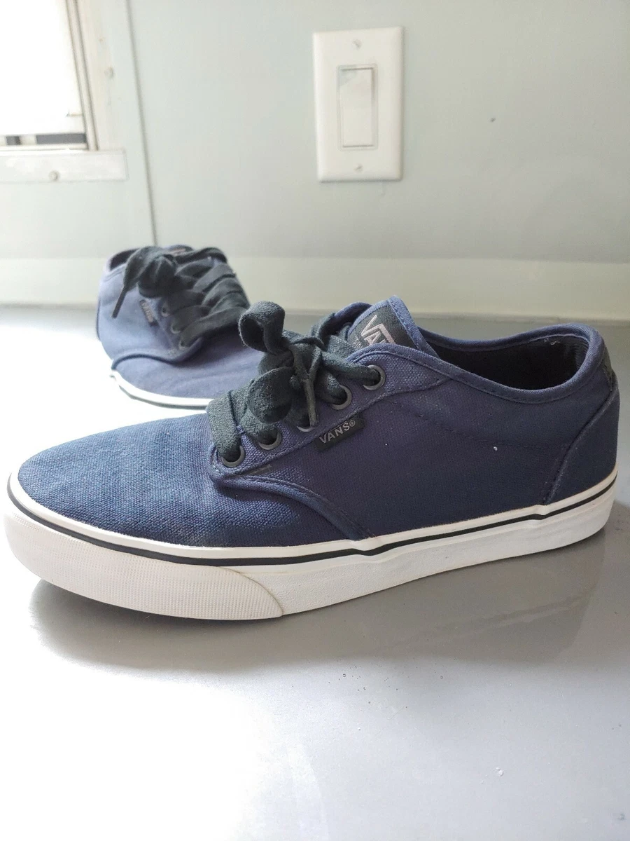Vans atwood navy hot sale white