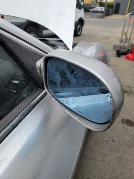 2003-2008 MASERATI QUATTROPORTE (4DR) SPORT GT PASSENGER SIDE VIEW MIRROR: SILVE