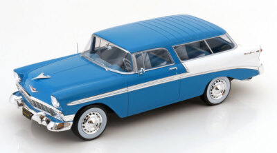 1:18 KK-Scale Chevrolet Bel Air Nomad  1956 turquoise/white