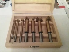 DRILL MASTER 7 PC FORSTNER DRILL BIT SET 1/4" TO 1" 