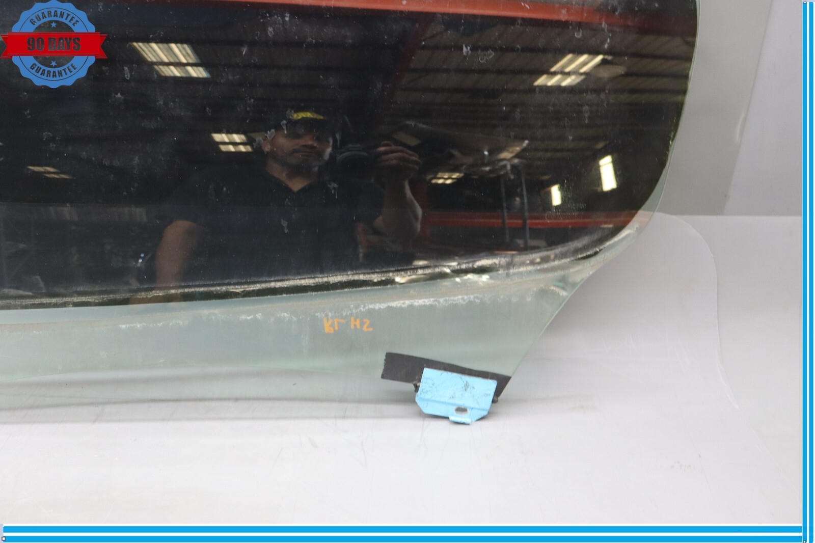 03-13 Maserati Quattroporte M139 Rear Left Driver Side Window Glass Oem