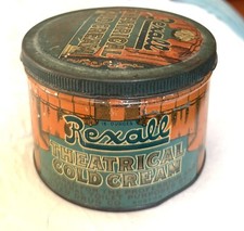 Rexall Theatrical Cold Cream Tin