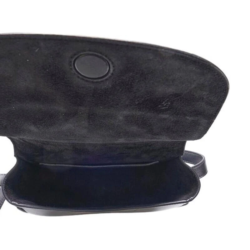 Borsa a tracolla Celine nera Cuir Triomphe Folco