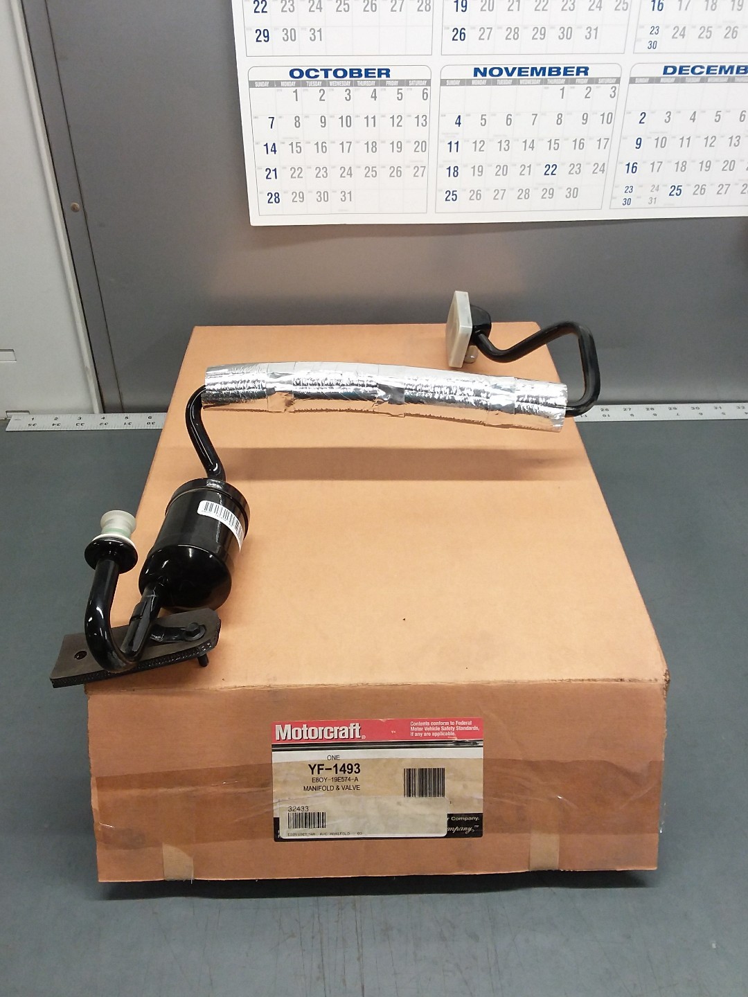 New Genuine Ford Motorcraft Lincoln Continental A/C Compressor Manifold ...