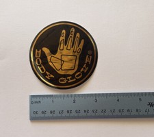 The BODY GLOVE     VINYL DECAL / STICKER BLACK  GOLD