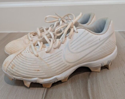 Nike Hyperdiamond Fastflex 3 Womens Softball Cleats White Size 8 AO7920-102
