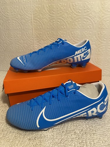 Nike Mercurial Vapor 13 Academia FG/mg Botines De Fútbol Talla 13 Hombres  Azul AT5269-414 | eBay