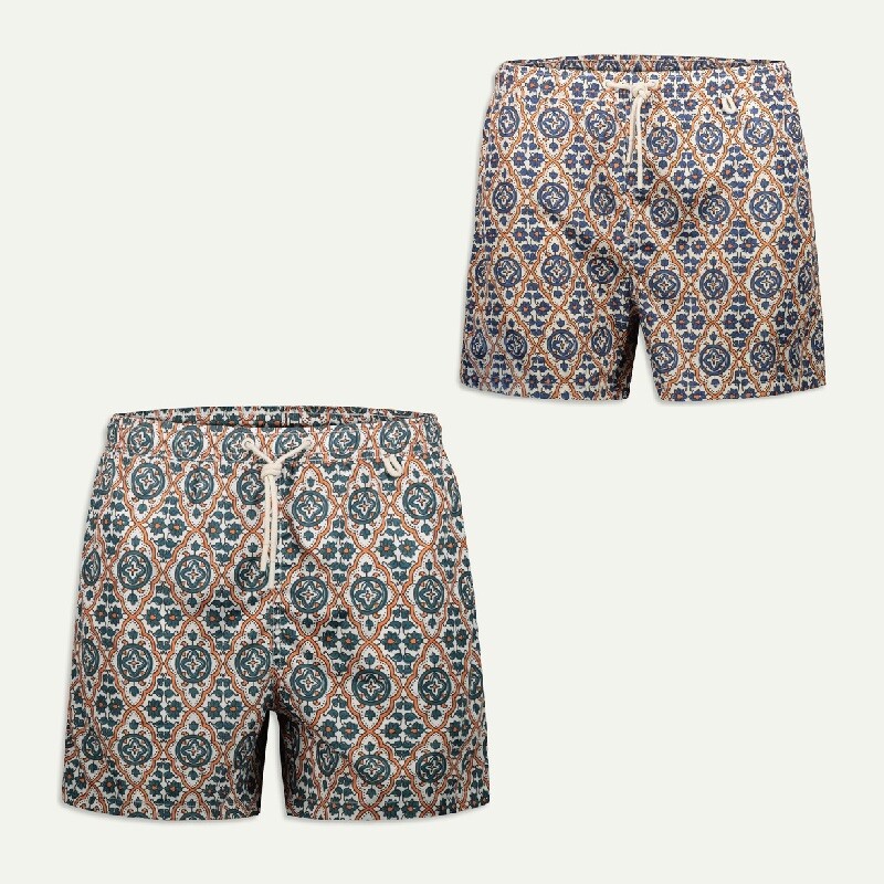 Костюм Uomo Warren Webber 6335 Pantaloncino Boxer mare фантазия в 2 цветах E20