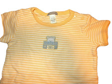 1J 3-6M Vintage Carter's Teddy bear Lamb Puppy Dog Duck Bodysuit Romper Outfit