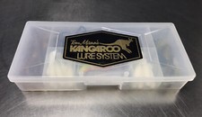 Tom Mann's Kangaroo Lure System Tackle Box Lure Bodies Shad Hooks Weights-55 PC