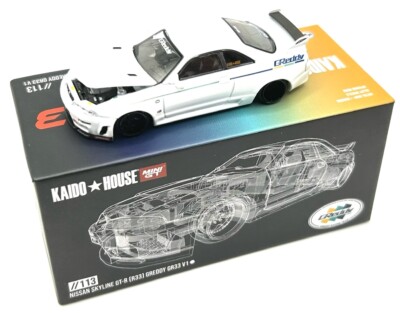 KAIDO HOUSE MINI GT NISSAN SKYLINE GT-R R33 GREDDY GR33 V1