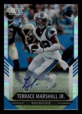 2021  Terrace Marshall Jr. #416 Score Update Rookies Signatures