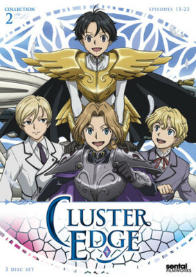 CLUSTER EDGE: Collection 2 DVD x3 masashi ikeda hitoyuki matsui sentai anime