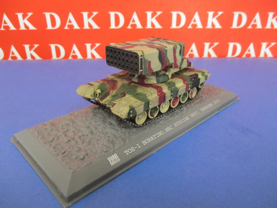 Die cast 1/72 Modellino Lanciarazzi TOS-1 Buratino Russian Unit Ukraine 2015 - Immagine 2 di 4