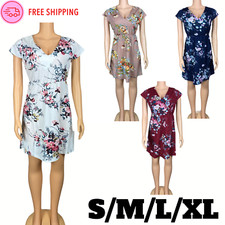 Womens Floral Print Sleeveless Dress