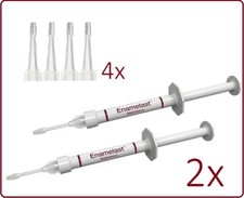 2x 1,2ml Enamelast Natriumfluorid Zahn Lack F...